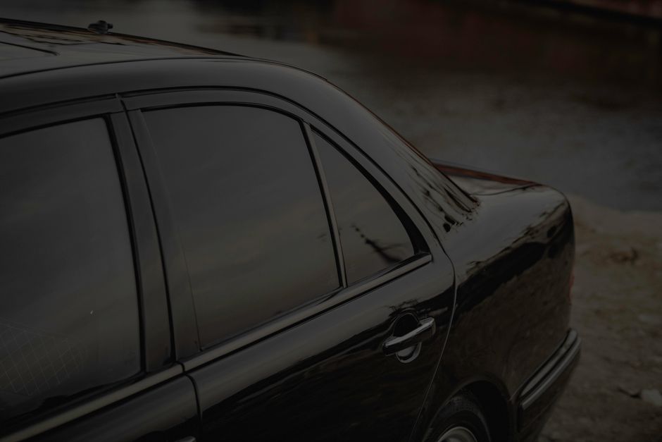 Ceramic car window tint film installation on SUV in Goregaon Mumbai