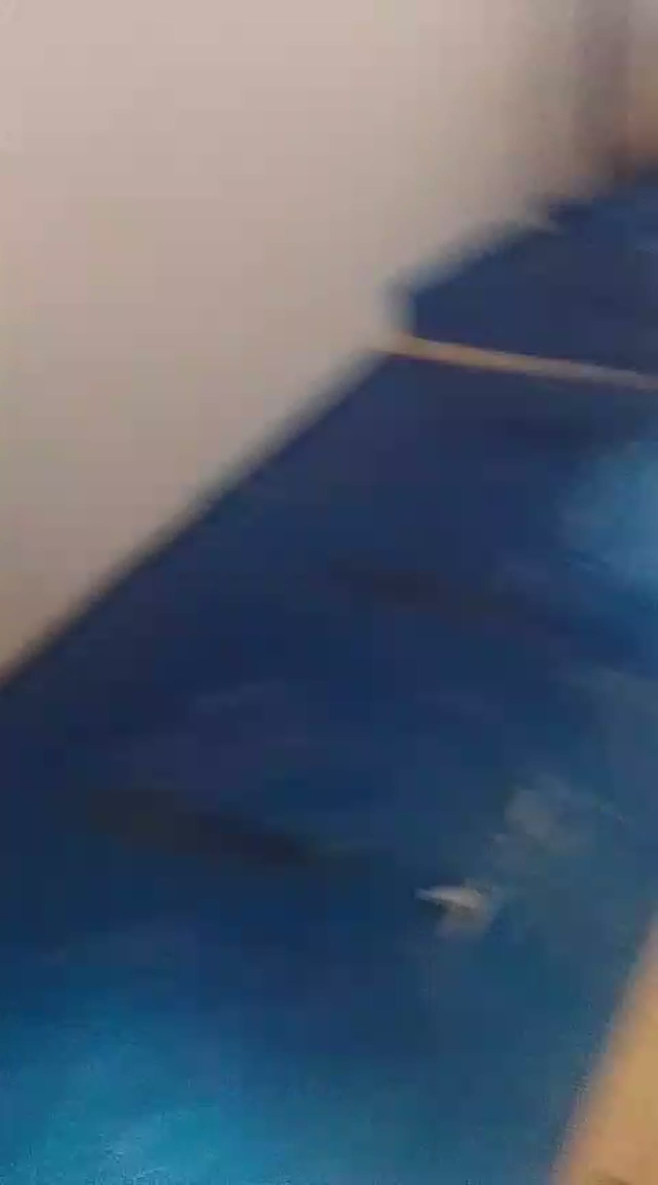 Video of frosted glass partitions in a large commercial fit-out with bamboo scaffolding and floor protection in place
