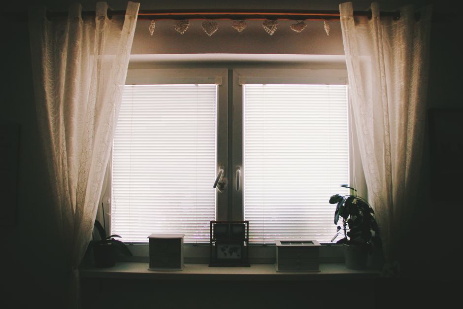 Privacy window film on bedroom windows facing pedestrian bridge in Powai high-rise Mumbai